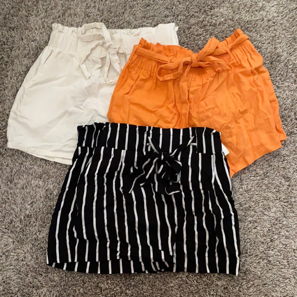 Tie shorts